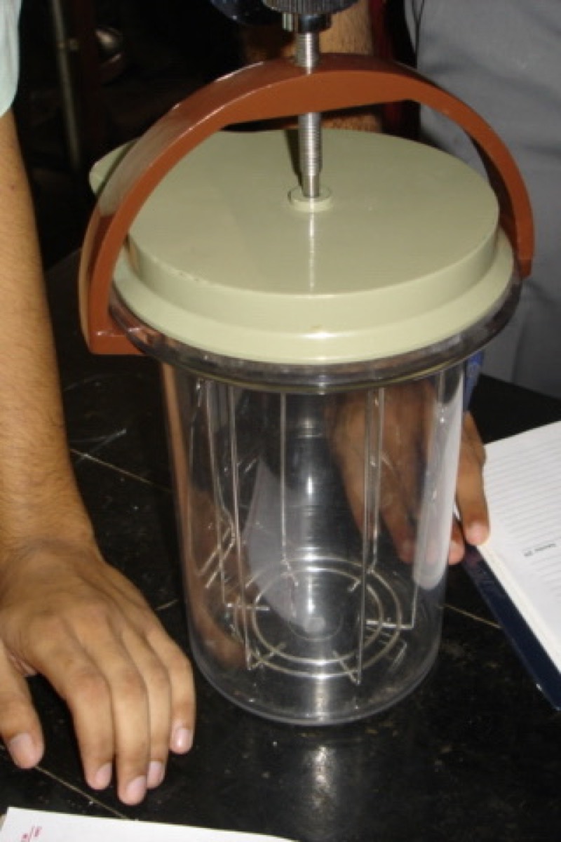 Jarra de anaerobiosis con sobre generador
